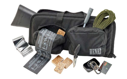 Rifles Long Guns Henry Repeating Arms US Survival 22LR HENRY US SURV 22LR BLK W/GEAR & BAG